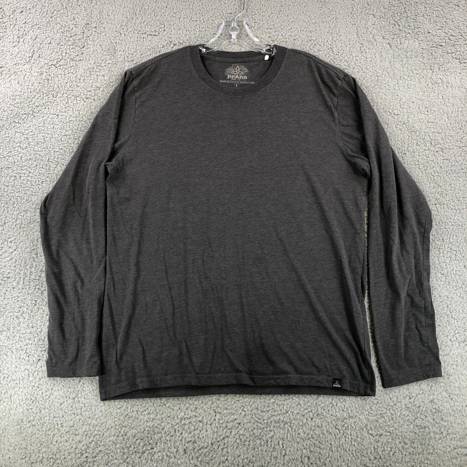 prana long sleeve outdoors casual hiking yoga adult shirt