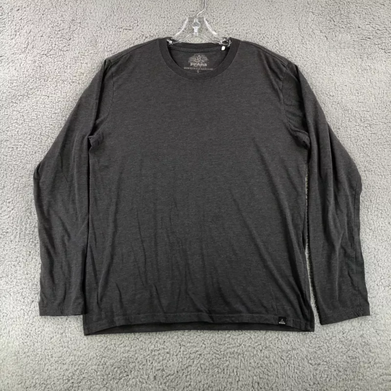 prana long sleeve outdoors casual hiking yoga adult shirt
