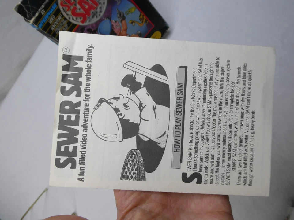Sewer Sam (Intellivision, 1984) Complete Tested and working - Image 4 of 4