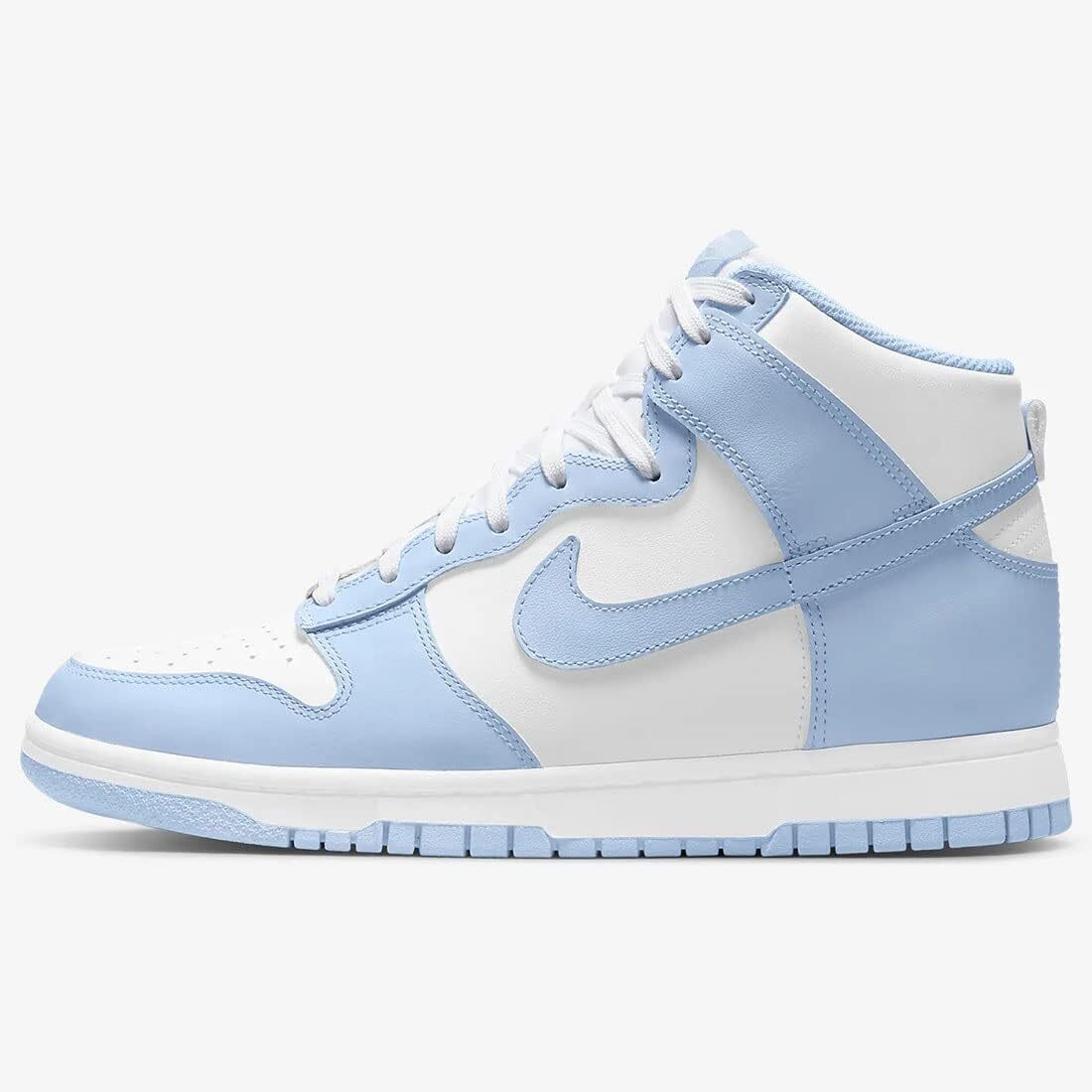 Nike Dunk High White Aluminum light blue Women Men