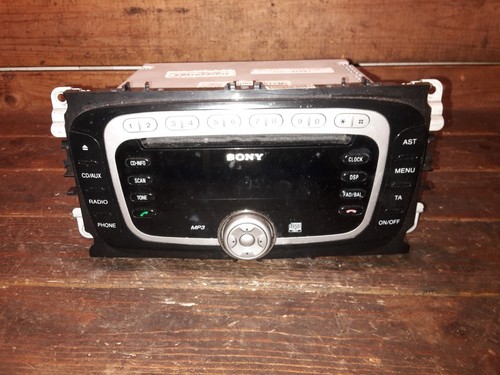 FORD FOCUS MK2 2007 GENUINE RADIO WITH CODE VP6M2F-18C821-AE - Picture 2 of 6