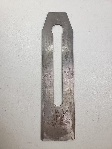 VINTAGE SARGENT NO 408 WOOD PLANE BLADE IRON CUTTER 1-3/4" H844 - Picture 2 of 8