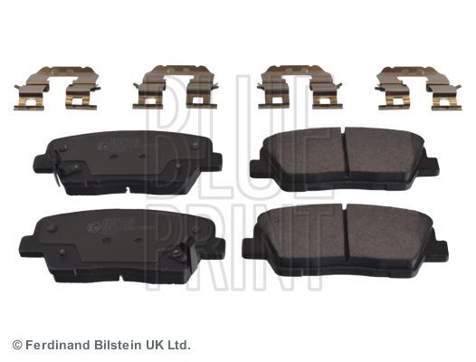 Plaquettes de frein arrière silencieuses pour Hyundai Santa Fé II 2.2 CRDi 4x4