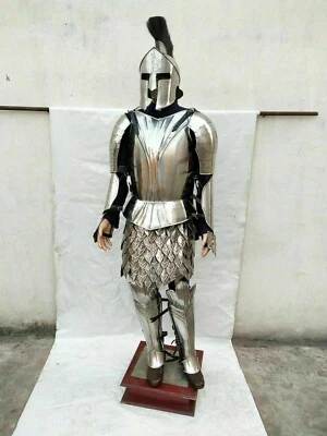 Mittelalterlicher Ritter Kingsguard Ganzkörper-Rüstungsanzug Spartan-Kostüm - Bild 1 von 4