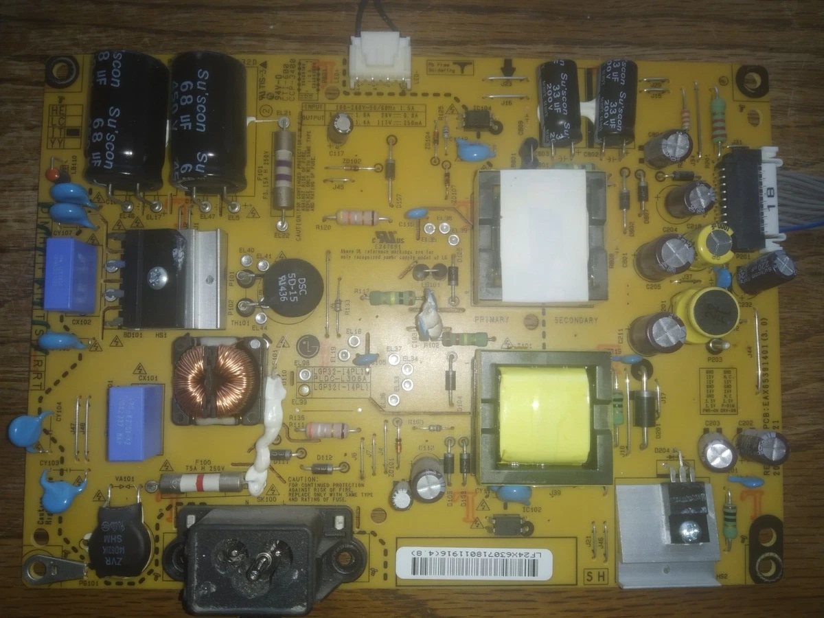 Carte D'alimentation EAX66732801 (1.5) D'occasion Pour TV LG 55LH604V