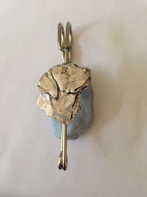 A4 Labrador s Head Kilt Pin Schal oder Brosche Anstecknadel Zinn Emblem 3'' 7,5 cm 