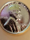 1947 S USA 1c 24k Gold Uncirculated Lincoln Wheat Penny