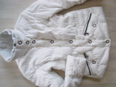 Damen Jacke , Daunenanorak, Daunenjacke, ESPRIT Gr.M weiß