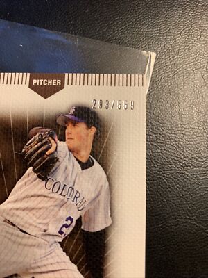 Btt 2007 Topps Triple threads /559 Sepia #95 Jeff Francis Colorado Rockies￼