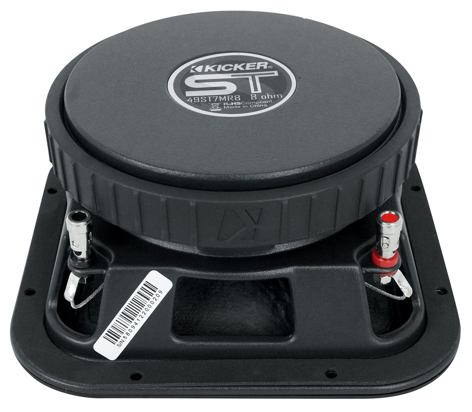 4 Квадратные среднечастотные динамики Kicker ST7MR серии 7 Street 8-омные 49ST7MR8