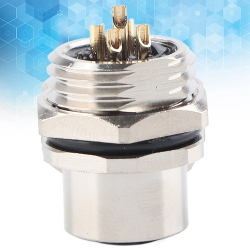 M12-B-S5 Einbaubuchse M12 IP67 Stecker 5poliger Stecker Adapter - Bild 22 von 22