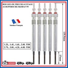 Bougies de préchauffage Audi A8