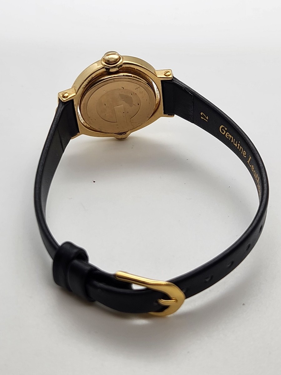 稼働品！グッチ♦︎7200L♦︎レディース腕時計 GUCCI 7200L Vintage Gold White Dial Women's QZ Watch Used