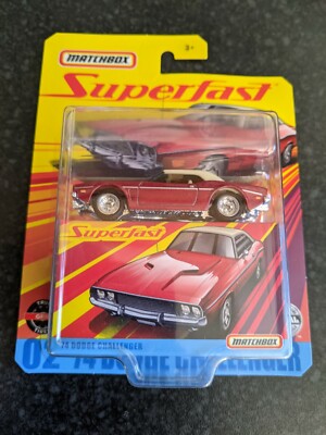 Matchbox Superfast GBK26 #2 Dodge 1974 Challenger