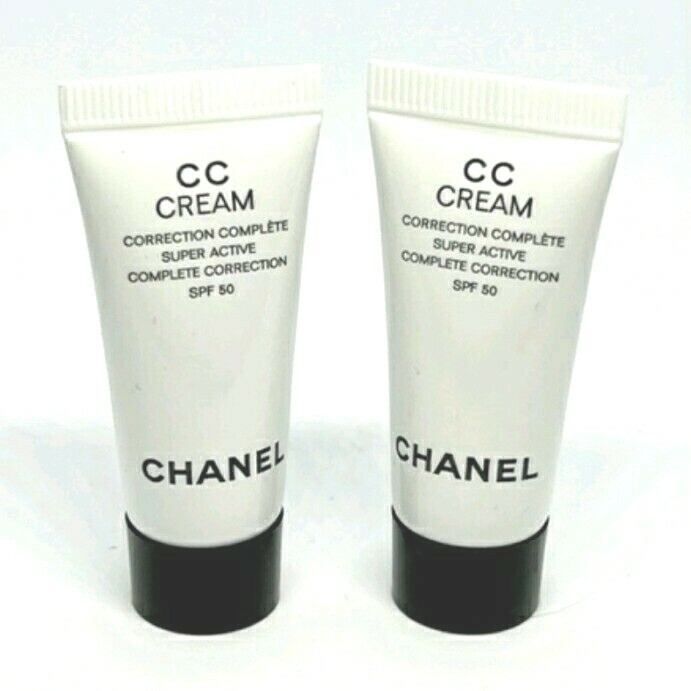 2 x 5 mL CHANEL CC Cream Super Active Complete Correction SPF50 # 10 Beige  NOB