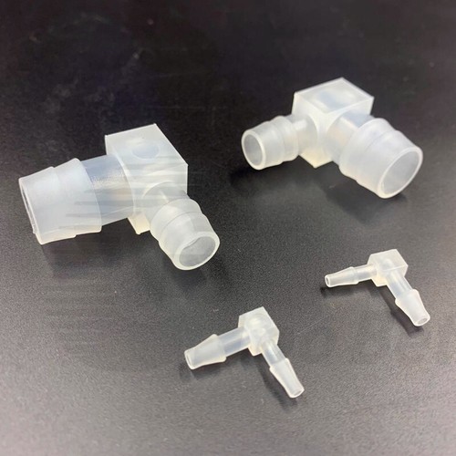 90 Degree Elbow Hose Joiner Reducer Plastic Barbed Connector Pipe Air Fuel Water - Picture 8 of 9