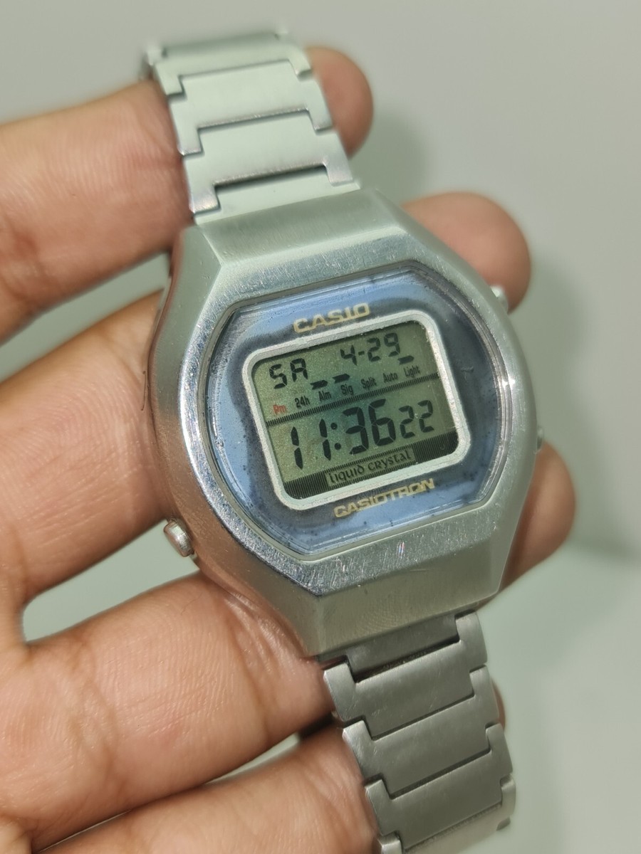Casio Casiotron 1670 TRN-01 Digital Quartz Vintage Men's