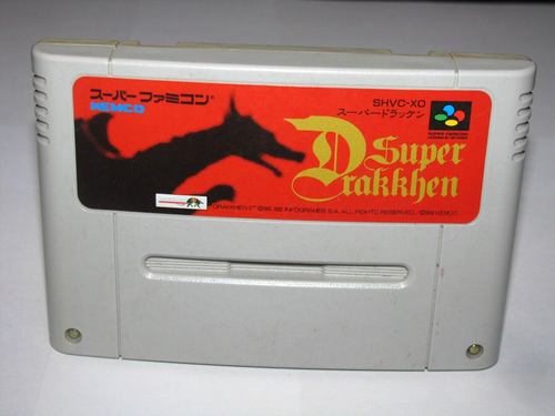 Super Famicom – Drakkhen Complet In Box (Der LanGrisser) – Livret Inclus, état Mint