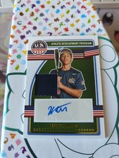panini usa stars and stripes kahaku harrison AUTO + Patch