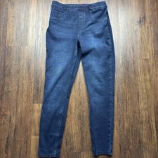 Spanx Pull On Skinny Jeans Dark Wash Women  s Size Medium