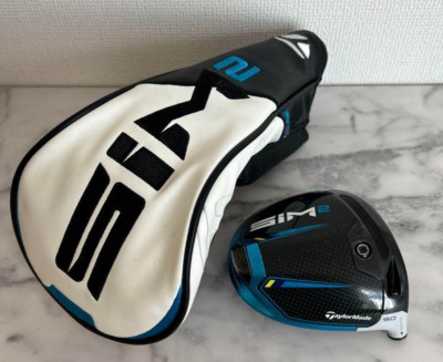 TaylorMade SIM2 9,0 Grad Driver Kopf nur Rechtshänder Gut mit Head Cover