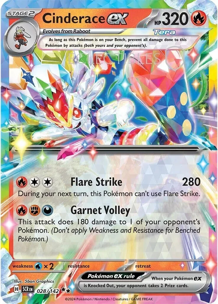 Cinderace Ex Corona Astral | Pokémon