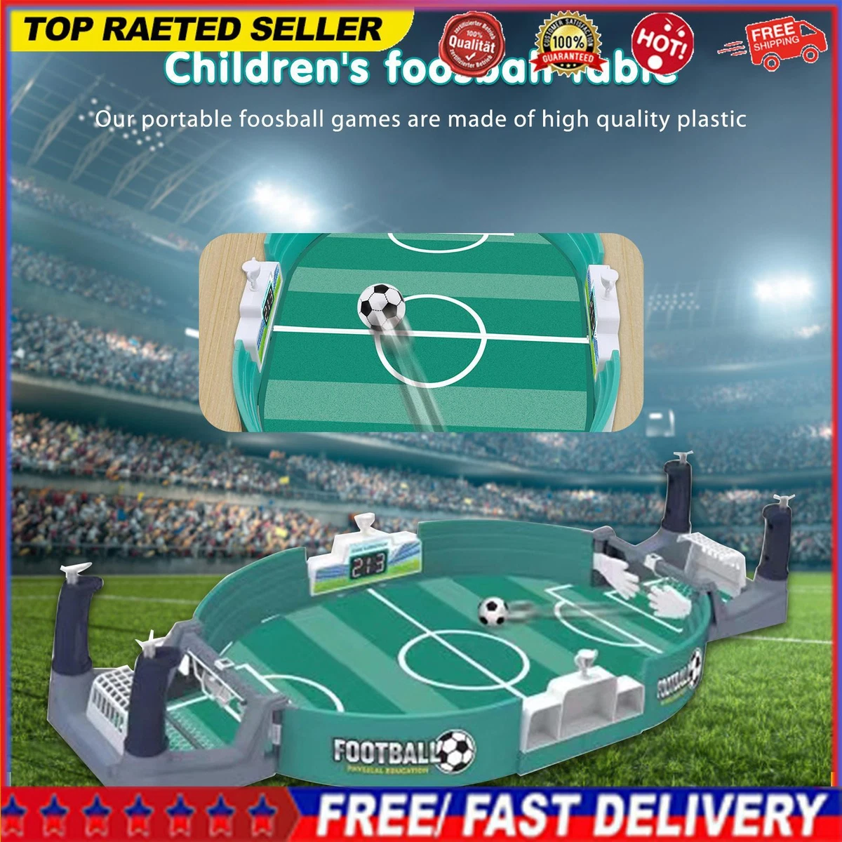 Portable Football Game Desk Mini Parent child Interactive Toys for