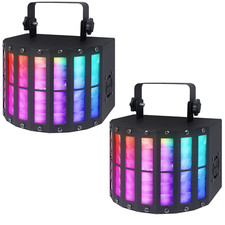 CFX Derby 9 DMX Fascio multicolore 3W LED DJ Effetto Illuminazione discoteca con telecomando