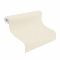 Tapete Vlies Rasch Einfarbig Striche Weiß Saphira 539233 (4,80€/1Qm)