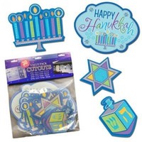 Hanukkah Cutouts - 30 Pack Hanukkah Cutouts - 30 Pack