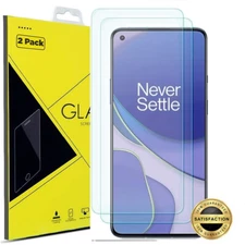 2x  9H Tempered Glass Screen Protector For ONEPLUS 9 5G