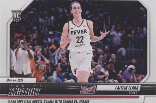 2024 PANINI INSTANT WNBA Draft #1 Scegli Caitlin Clark Indiana Fever