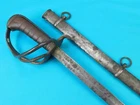 British English Indian India Nepal Nepalese Antique WW1 Cavalry Sword & Scabbard