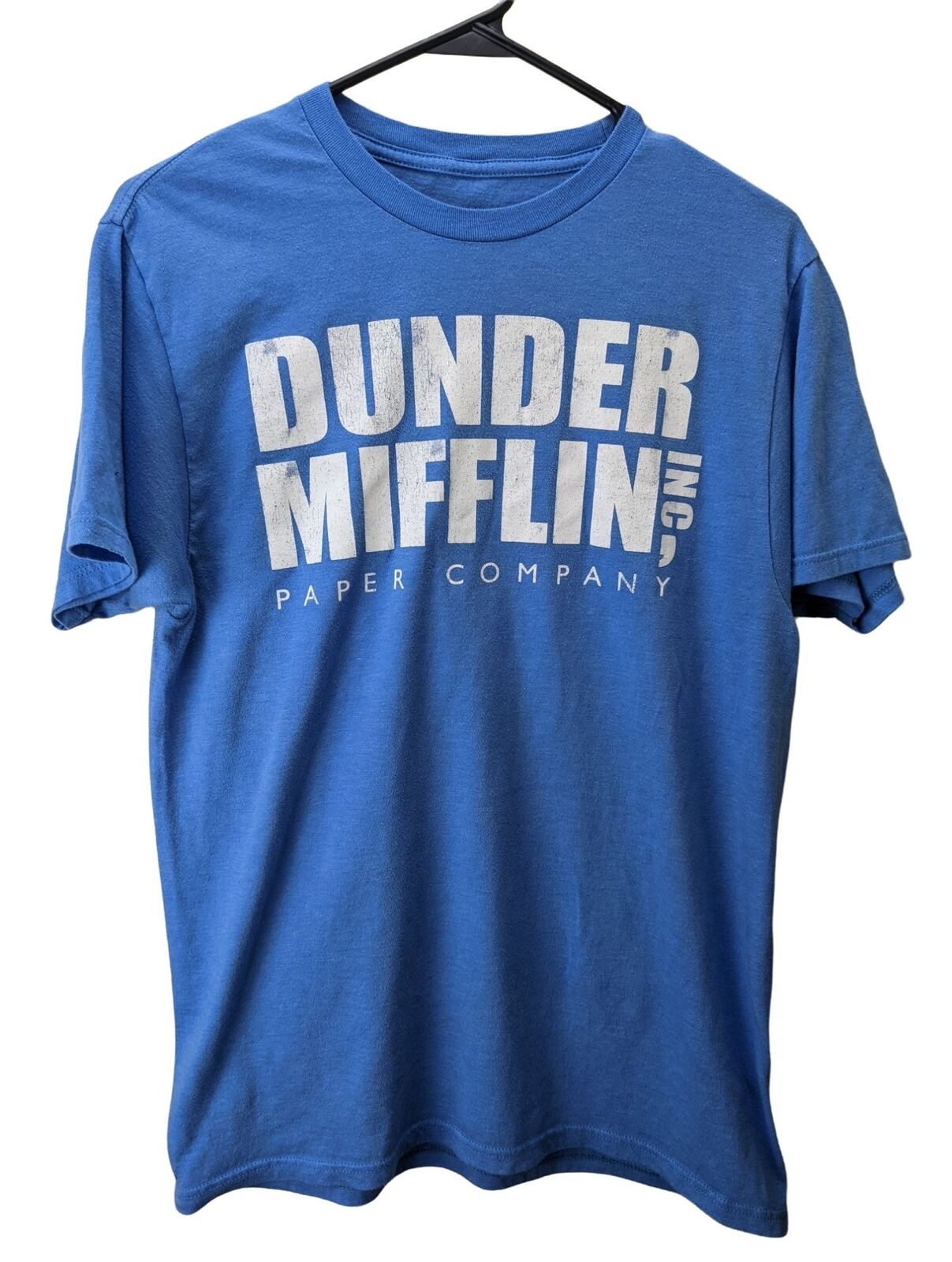 The Office - Dunder Mifflin Paper Company Logo - Light Blue | Metal Print