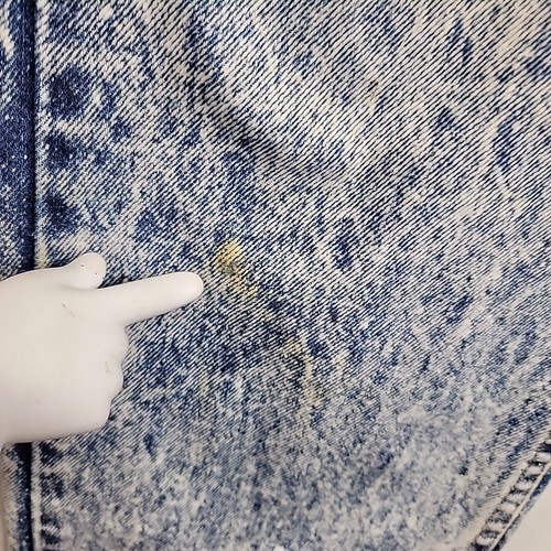 Pantalones de mezclilla vintage Levis XX gris lavado piedra ácido EE. UU. botón mosca para hombre 36x32 - Imagen 2 de 16