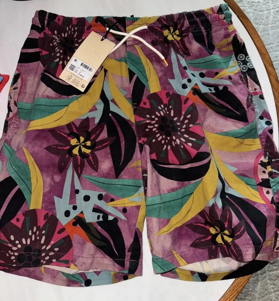 Bermudas para hombre Scotch & Soda multicolor calce regular bolsillos talla S