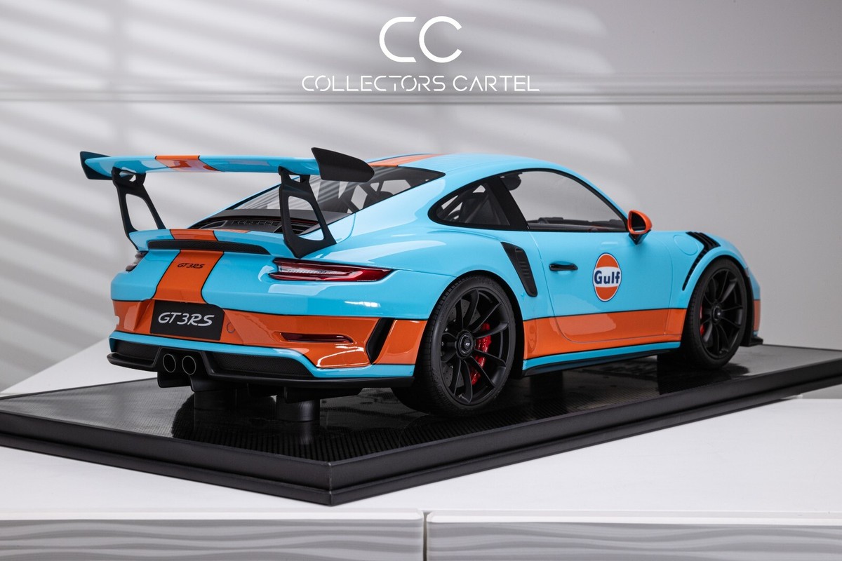 ミニカー Gulf Porches 911 GT3R 1/18 Super GT #9 IMG_3684__38942.1684324473.500
