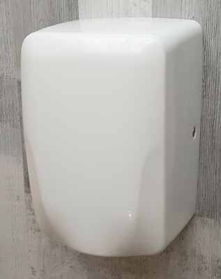 Jet White Automatischer Infrarot Heißluft Hochgeschwindigkeit Händetrockner 1250 W Wandmontage.