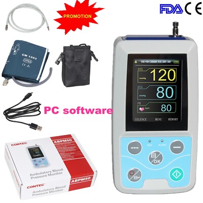 Contec ABPM50 24H Ambulatory Blood Pressure Monitor, -3mmHg At Best Price In Mumbai - Foto 1
