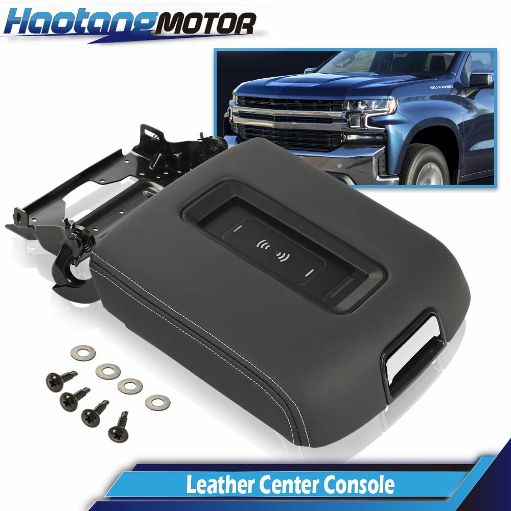 Bomely Fit Chevrolet Silverado GMC Sierra Wireless Charger Tray 15W