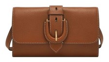 FOSSIL Harwell Wallet Crossbody Geldbörse Geldbörse Brown braun Neu
