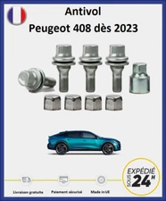 Anti-theft nuts for Peugeot 408 wheels from 2023