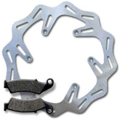 Yamaha Front Brake Rotor + Pads YZ 125 250 (01-07) WR 250 F (01-13) 450 (03-14)