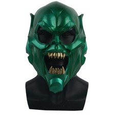 Maschera Goblin Verde Spiderman No Way Home Coaplay Supereroe Testa Completa Party Props