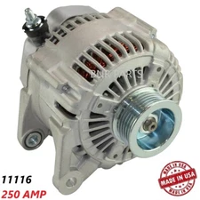 250 AMP 11116 Alternator Jeep Grand Cherokee TJ Wrangler High Output HI Amperage