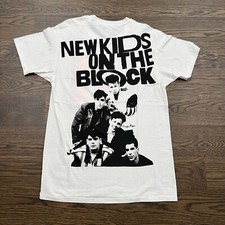 Vintage 1989 NEW KIDS ON THE BLOCK Pop Music Concert Mullet Shirt Sz XL