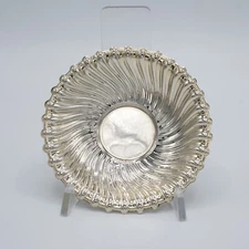 800 Silver "Raw" Object Shaped Saucer E.56