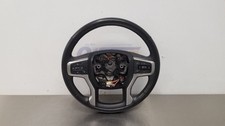 19 Chevy Silverado 1500 Ltz Steering Wheel Black Leather Heated 19 Chevy Silverado 1500 Ltz Steering Wheel Black Leather Heated