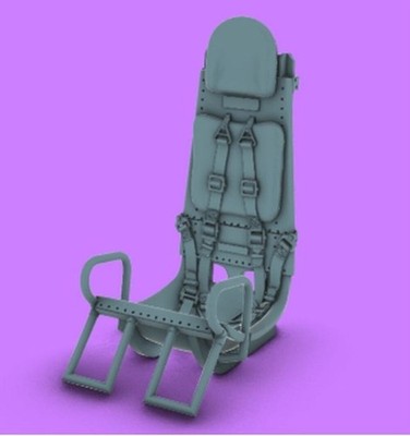 LF Models LF3D3201 1:32 Heinkel He-162A-2 Seat 3D-Printed