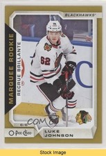 2018-19 Upper Deck O-Pee-Chee Update Marquee Rookies Gold Luke Johnson READ cn7